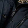 Długi płaszcz Puffer z kapturem Hooded Fuji Długi płaszcz Puffer z kapturem Hooded Fuji