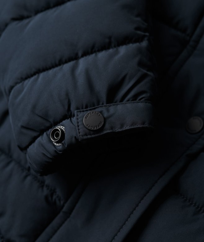 Długi płaszcz Puffer z kapturem Hooded Fuji Długi płaszcz Puffer z kapturem Hooded Fuji