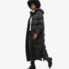Długi puchowy płaszcz Hooded Długi puchowy płaszcz Hooded