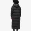 Długi puchowy płaszcz Hooded Długi puchowy płaszcz Hooded