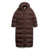 Długi puchowy płaszcz Hooded Długi puchowy płaszcz Hooded