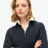 Dzianinowy sweter rugby typu Henley