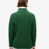 Dzianinowy sweter rugby typu Henley