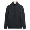 Dzianinowy sweter rugby typu Henley