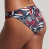 Figi bikini z marszczeniem z recyklingu