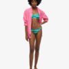 Figi bikini z recyklingu w stylu tie-dye