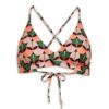 Górka bikini z trójkątnymi miseczkami i krzyżującymi się na plecach ramiączkami Górka bikini z trójkątnymi miseczkami i krzyżującymi się na plecach ramiączkami
