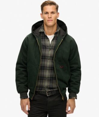 Hooded Bomber Jacket