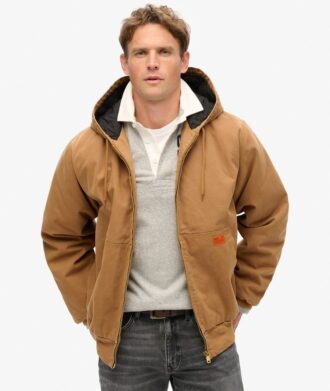 Hooded Bomber Jacket