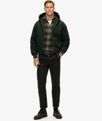 Hooded Bomber Jacket