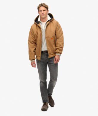 Hooded Bomber Jacket