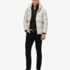 Hooded Boxy Puffer Jacket