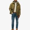 Hooded Cotton Lined Deck Jacket Hooded Cotton Lined Deck Jacket