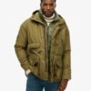Hooded Cotton Lined Deck Jacket Hooded Cotton Lined Deck Jacket