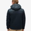 Hooded dzianinowa kurtka hybrydowa z kapturem Hooded dzianinowa kurtka hybrydowa z kapturem