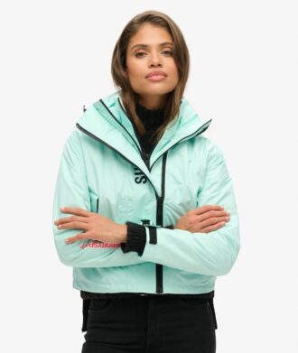 Hooded Embroidered Sd Windbreaker Jacket