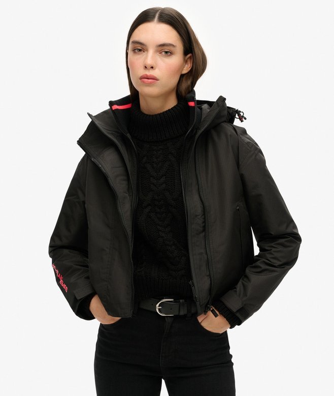 Hooded Embroidered Sd Windbreaker Jacket Hooded Embroidered Sd Windbreaker Jacket
