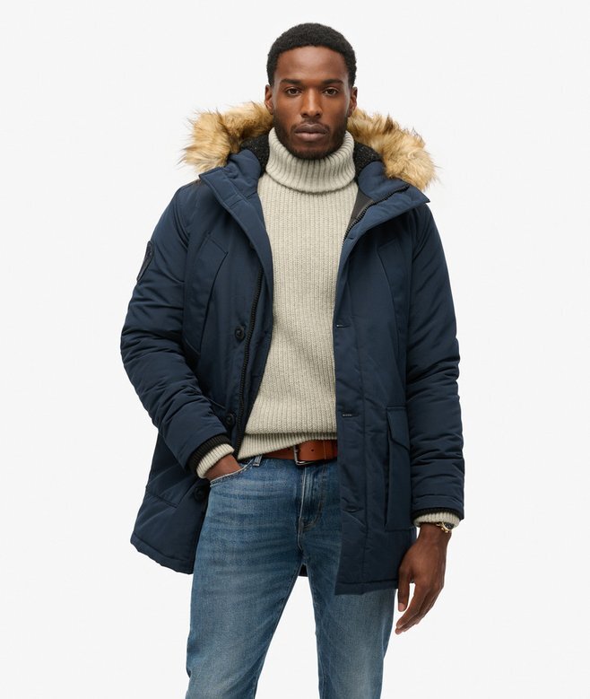 Hooded Everest Faux Fur Parka Hooded Everest Faux Fur Parka