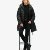 Hooded Fuji Mid Padded Coat