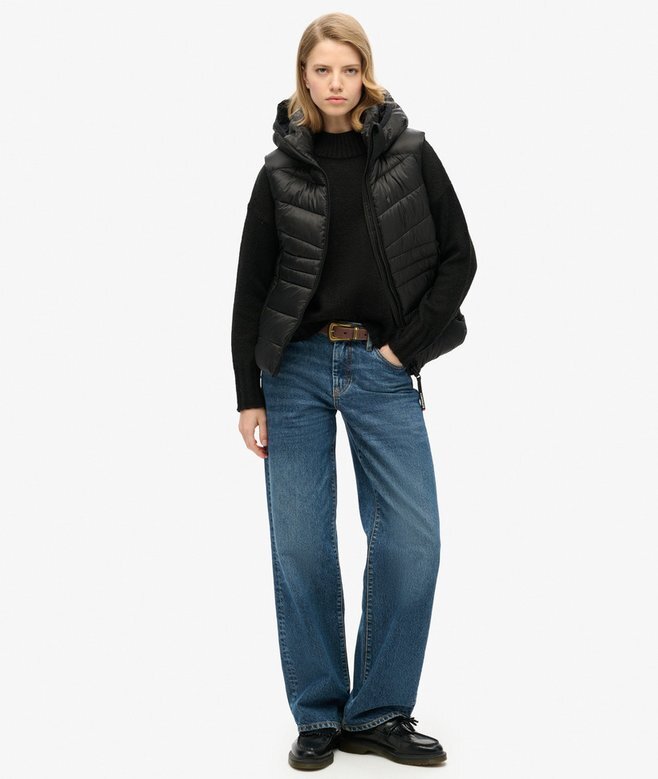 Hooded Fuji Quilted Gilet Hooded Fuji Quilted Gilet