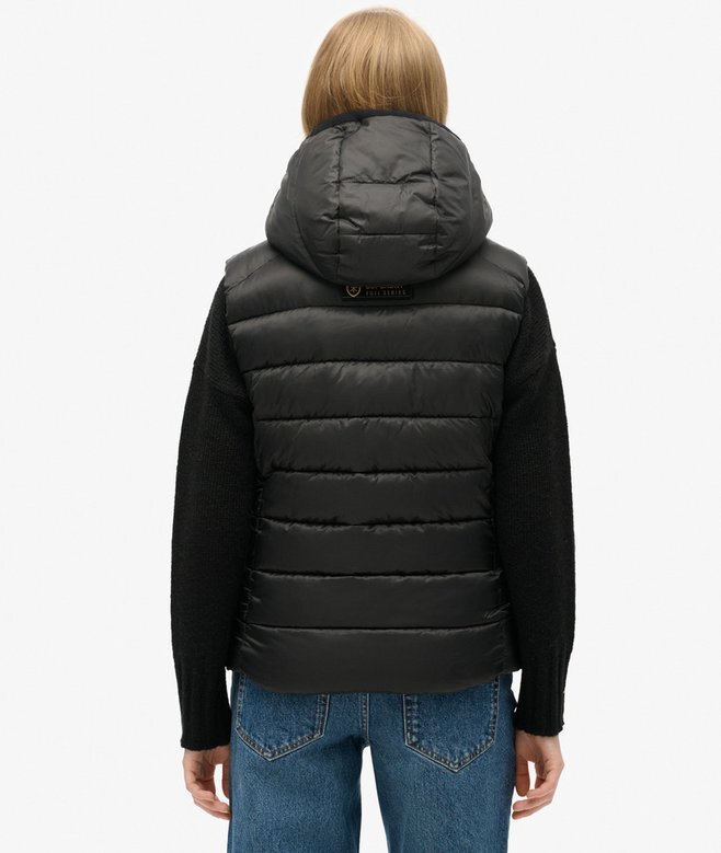 Hooded Fuji Quilted Gilet Hooded Fuji Quilted Gilet