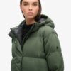Hooded Longline Puffer Coat Hooded Longline Puffer Coat