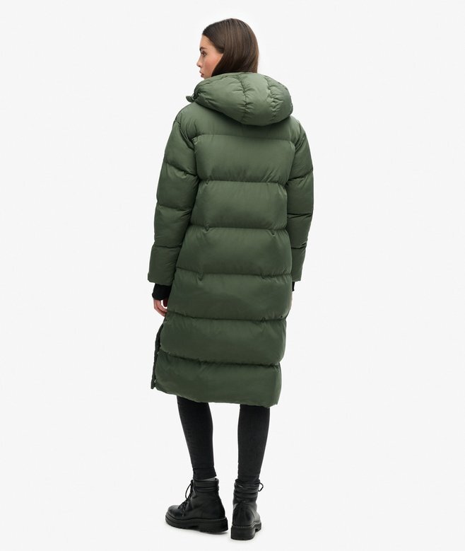 Hooded Longline Puffer Coat Hooded Longline Puffer Coat