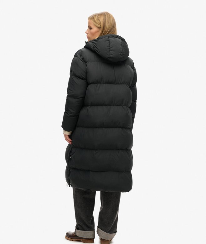 Hooded Longline Puffer Coat Hooded Longline Puffer Coat