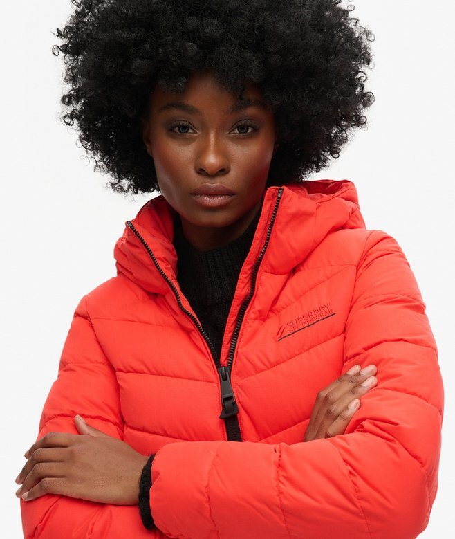Hooded Microfibre Padded Jacket Hooded Microfibre Padded Jacket