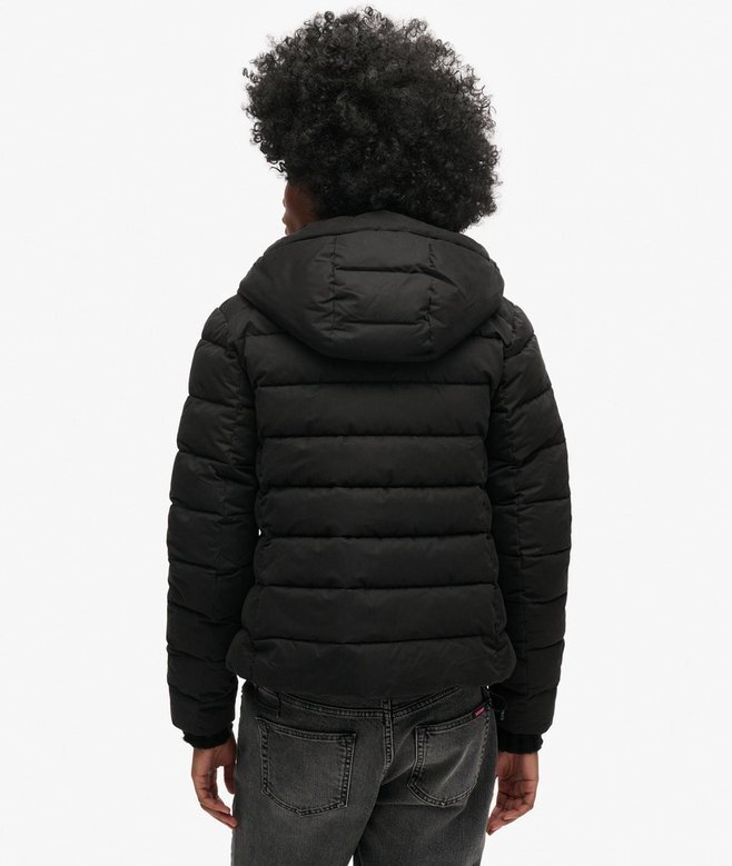 Hooded Microfibre Padded Jacket Hooded Microfibre Padded Jacket