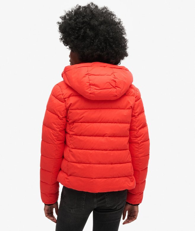 Hooded Microfibre Padded Jacket Hooded Microfibre Padded Jacket