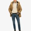 Hooded Parka z sztucznego futra Everest