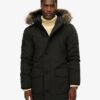Hooded Parka z sztucznego futra Everest