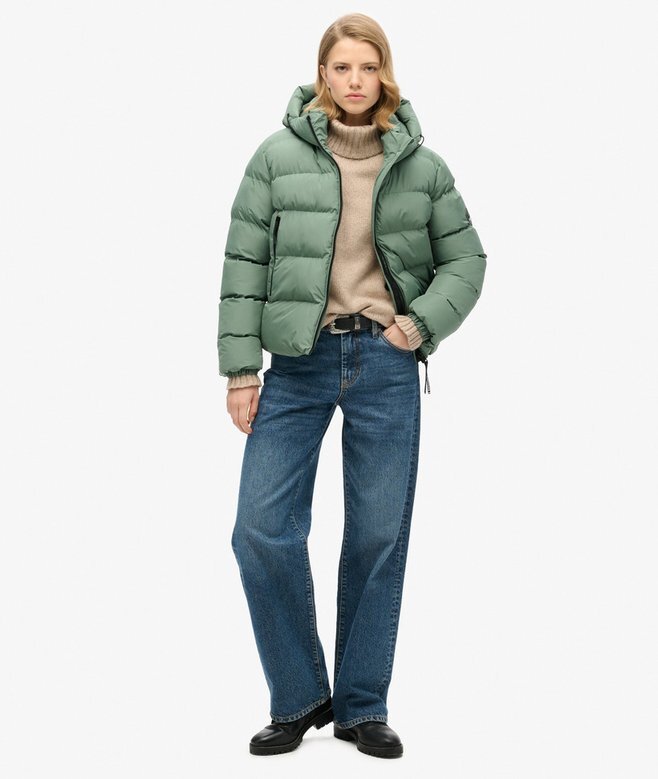 Hooded Puffer Jacket Hooded Puffer Jacket