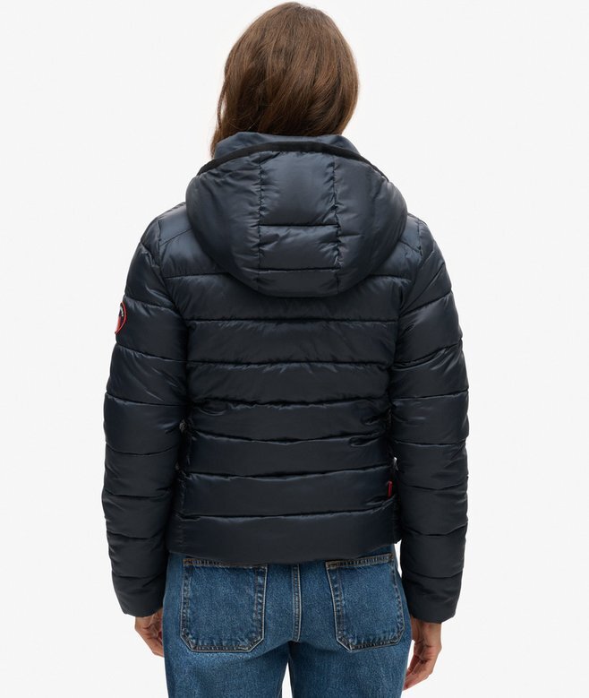 Hooded Quilted Padded Jacket Hooded Quilted Padded Jacket