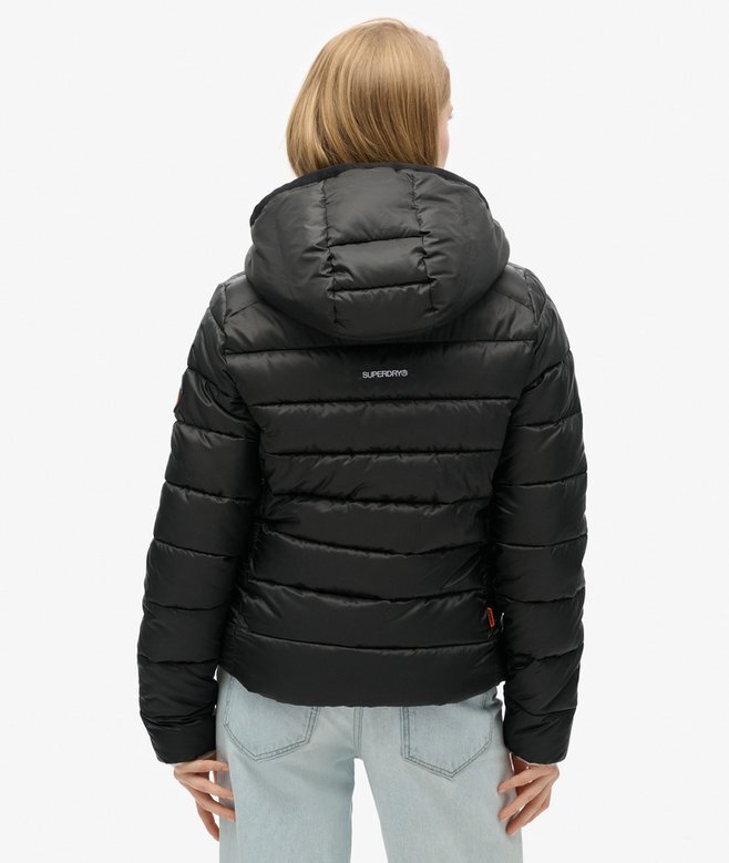 Hooded Quilted Padded Jacket Hooded Quilted Padded Jacket