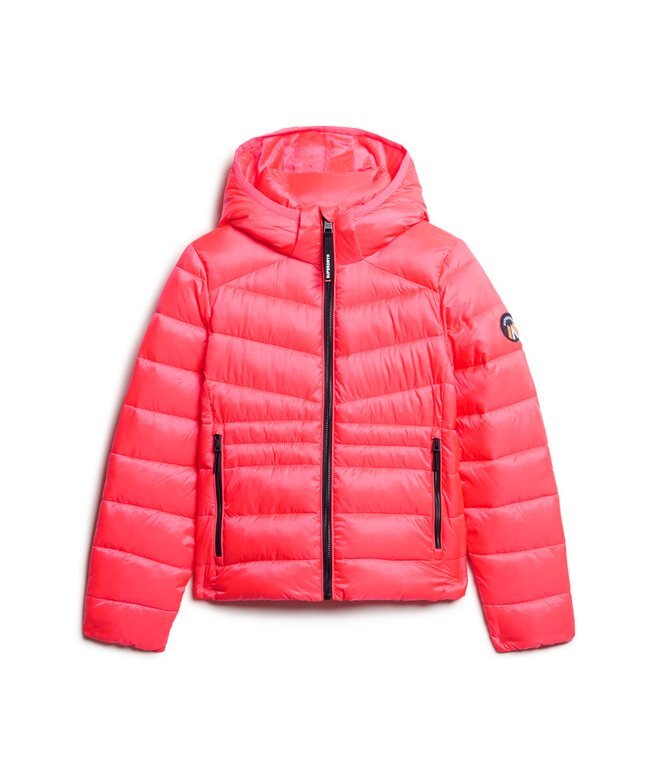 Hooded Quilted Padded Jacket Hooded Quilted Padded Jacket