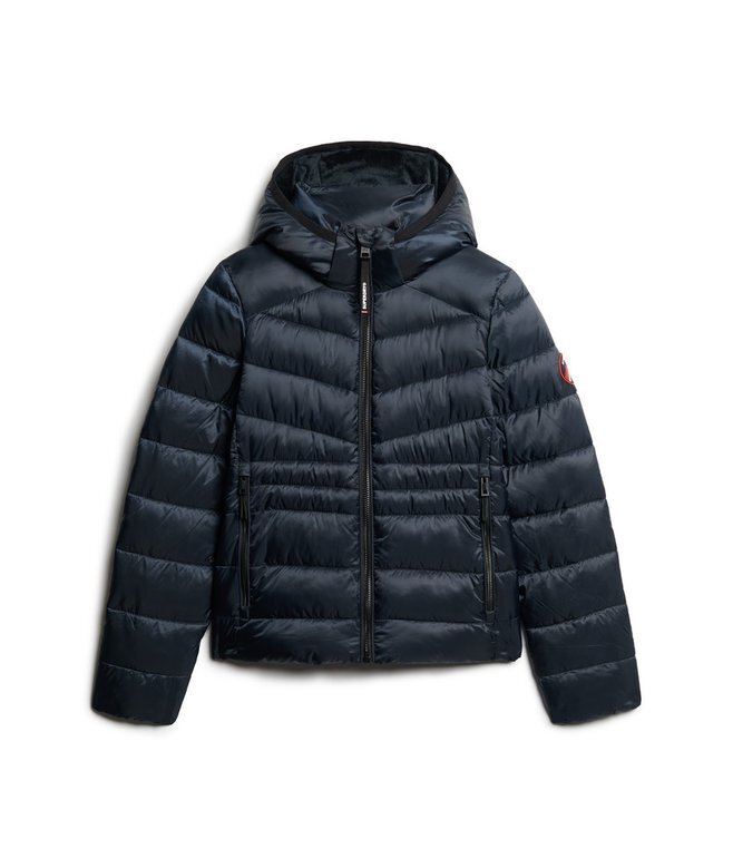 Hooded Quilted Padded Jacket Hooded Quilted Padded Jacket