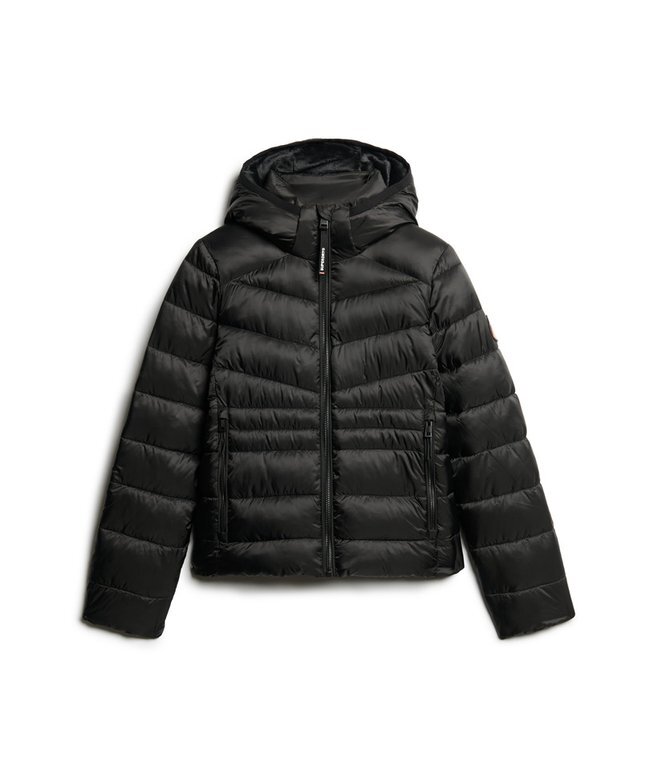 Hooded Quilted Padded Jacket Hooded Quilted Padded Jacket