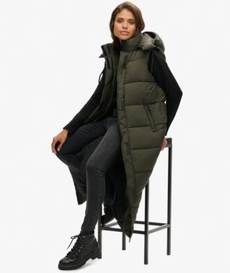 Hooded Ripstop Longline Kamizelka