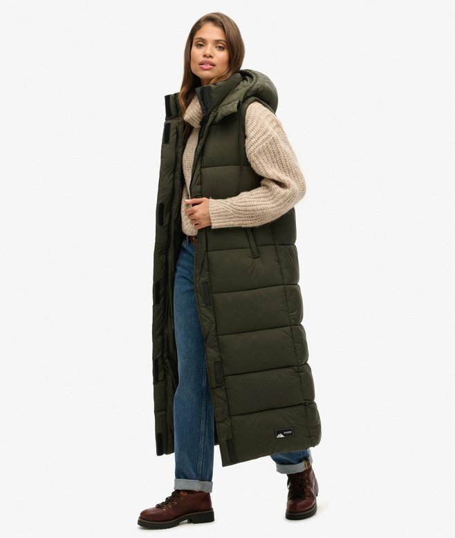 Hooded Ripstop Longline Kamizelka Hooded Ripstop Longline Kamizelka