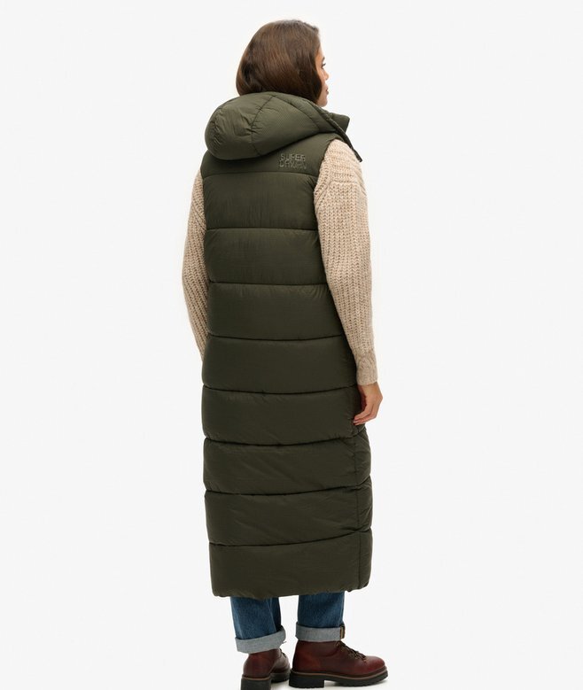 Hooded Ripstop Longline Kamizelka Hooded Ripstop Longline Kamizelka