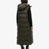 Hooded Ripstop Longline Kamizelka Hooded Ripstop Longline Kamizelka