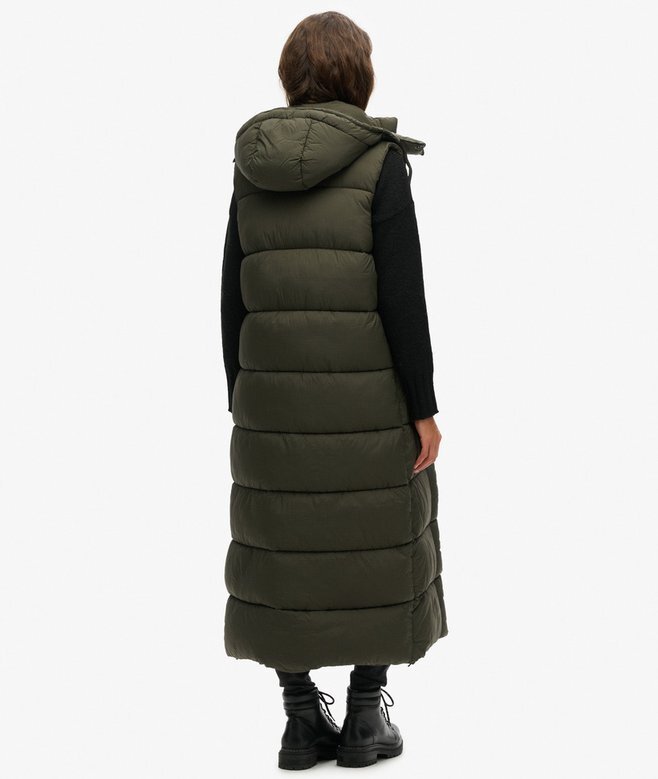 Hooded Ripstop Longline Kamizelka Hooded Ripstop Longline Kamizelka