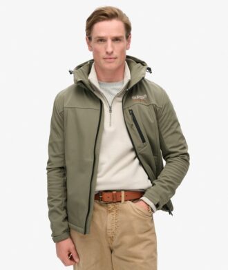 Hooded Ripstop Softshell Trekker Jacket