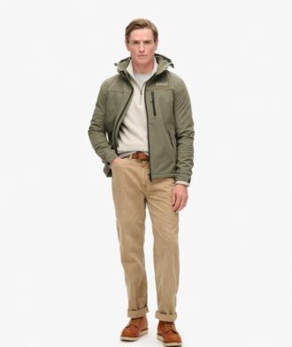 Hooded Ripstop Softshell Trekker Jacket