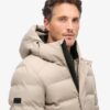 Hooded Tweed Puffer Jacket Hooded Tweed Puffer Jacket