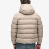 Hooded Tweed Puffer Jacket Hooded Tweed Puffer Jacket