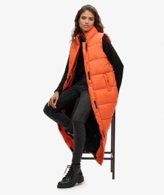 Kamizelka puchowa Ripstop Longline Puffer Kamizelka puchowa Ripstop Longline Puffer