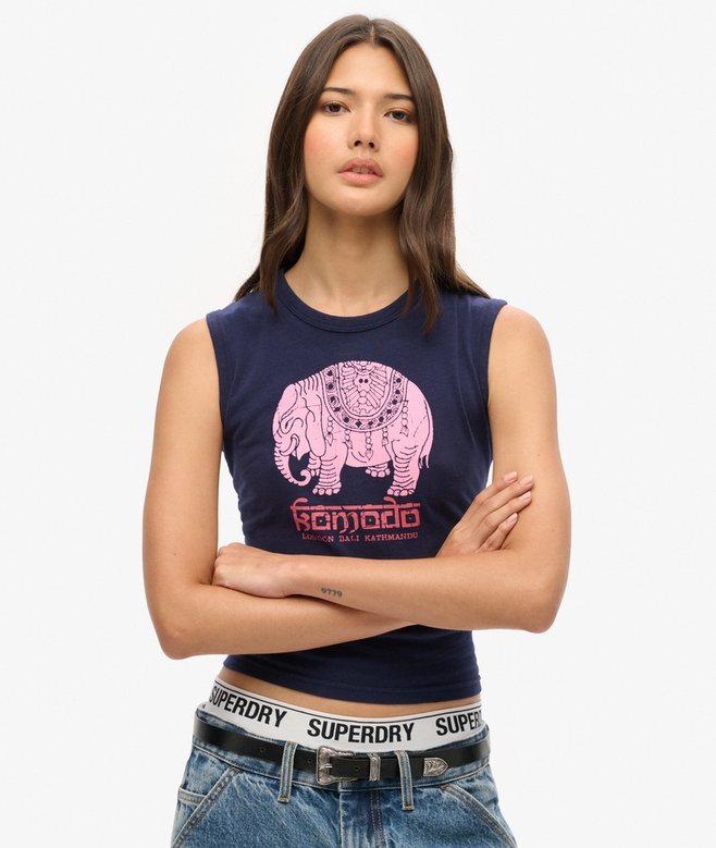 Kamizelka Superdry X Komodo Hathi Slim Kamizelka Superdry X Komodo Hathi Slim